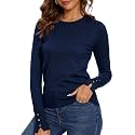 Spicy Sandia Women's Long Sleeve Crewneck Sweaters Dressy Casual