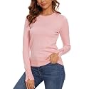 Spicy Sandia Women's Long Sleeve Crewneck Sweaters Dressy Casual