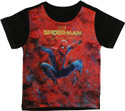 Spiderman Boys Typography Printed Polycotton Regular T