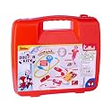 Spider-Man Doctor Set for Kids - 8 Piece Medical Kit in Attache Carry Case with Light &amp; Sound Electronic Stethoscope, Non-Toxic Pretend Play Toy |Birthday Gift for Boys &amp; Girls Age 3+
