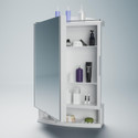 SPIEXA Best Heavy Plastic Mirror Cabinet White