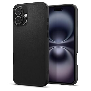spigen cyrill kajuk mag  iphone 16 pro case  crossbody lanyard strap iphone 16 pro back cover  faux leathertpupc - classic charm black