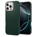 Spigen Cyrill Kajuk Mag | iPhone 16 Pro Case | Crossbody Lanyard Strap iPhone 16 Pro Back Cover | Faux Leather+TPU+PC - Classic Charm Black