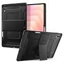 Spigen for Galaxy Tab S12 Ultra / S11 Ultra Case (2026/2025), Tough Armor Pro Protective Hard Shell with Kickstand and Built-in S Pen Holder, Dual-Layer Protection, 14.6 Inch, Black