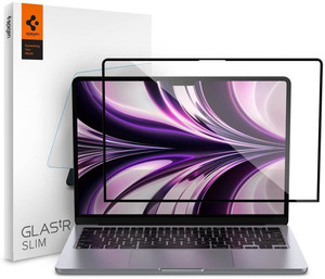 spigen tempered glass guard for macbook air 13 inch m5 2026  m4 2025  m3 2024  m2 2023