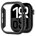 Spigen Protective Case for Apple Watch Series 11/10 42mm, Ultra Slim, Lightweight(Thin Fit) - Black