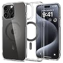Spigen Ultra Hybrid MagFit for iPhone 15 Pro Case, Carbon Fiber