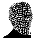 Spike Mask Studded Full Face Mask Cover Halloween Masquerade Mask Spikes Steampunk Haute Couture Ski Mask