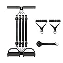 SPIKE Pro Tummy Trimmer 1 Set Four-Tube Pull Rope Elastic Sit up Rope Abdomen Leg Exerciser Sit up Home Exercise