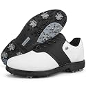 Spikes Golf Shoes Men Professional Golf Shoes Waterproof Walking Footwears for Golfers Outdoor Gym Sneakers