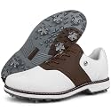 Spikes Golf Shoes Men Professional Golf Shoes Waterproof Walking Footwears for Golfers Outdoor Gym Sneakers