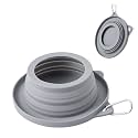 Spill Proof Dog Water Bowl for Car Road Trip, Collapsible Pet Travel Bowl
