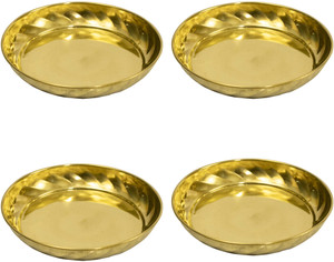 Spillbox Brass Diya Oil Lamp plate for