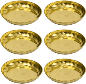 Spillbox Brass Diya Oil Lamp plate for