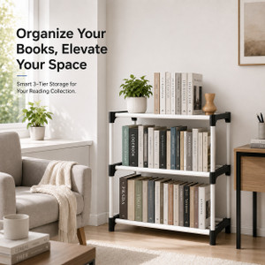 SPIMPECRACK 3 Layer Book Shelf for Home