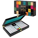 Spin Master Games Legacy Deluxe Mah Jong Classic Game with Wood Case