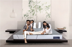 spinecure orthopedic memory foam mattress 6 inch double high resilience hr foam mattress l x w 78 inch x 48 inch