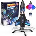 Spinner Rocket Launcher for Kids 200ft Self Launching Rocket Toy Gift