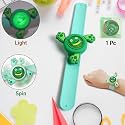 Spinning Slap Band | Cute Cartoon Bracelet for Kids | Wrist Band with Flashing Lights | Return Gift for Birthday