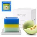 Spiral Wick Scented Soy Candle for Home Decor, Honeydew Melon