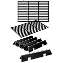 Spirit Grill Replacement Parts 7638 Grates 7636 Flavorizer Bars for Weber Spirit and Spirit II 300 Series Grills with Front Mount Controls E-310 E320 E330 S310 S320 S330 SP310 SP320 SP330 II E-310