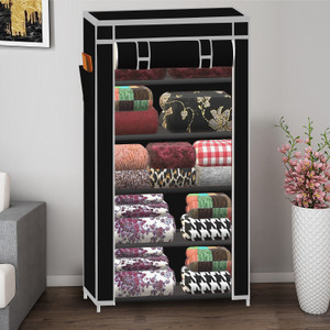spirited unique collapsible wardrobe 5 shelf pp collapsible wardrobe
