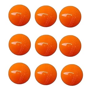 spiro soft cricket balls practice training for all age group recommended for indooroutdoor street amp beach cricket pack of nine orange