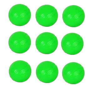 spiro soft cricket balls practice training for all age group recommended for indooroutdoor street amp beach cricket pack of nine green