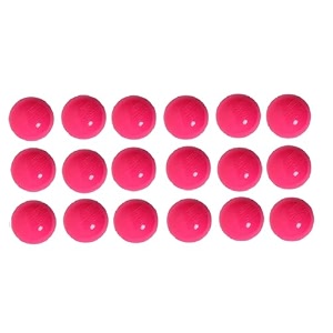 spiro soft cricket balls practice training for all age group recommended for indooroutdoor street amp beach cricket pack of eighteen pink