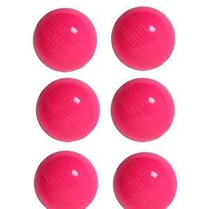 spiro soft cricket balls practice training for all age group recommended for indooroutdoor street amp beach cricket pack of six pink