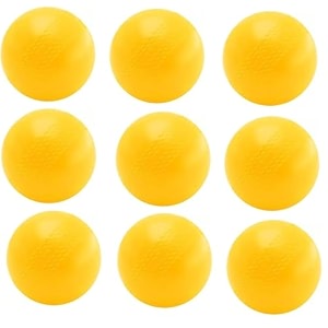 spiro soft cricket balls practice training for all age group recommended for indooroutdoor street amp beach cricket pack of nine yellow