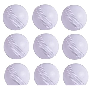 spiro soft cricket balls practice training for all age group recommended for indooroutdoor street amp beach cricket pack of nine white