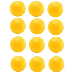 spiro soft cricket balls practice training for all age group recommended for indooroutdoor street amp beach cricket pack of twelve yellow