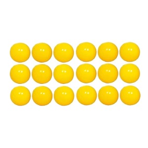 spiro soft cricket balls practice training for all age group recommended for indooroutdoor street amp beach cricket pack of eighteen yellow