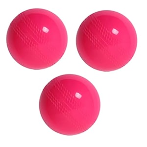 spiro soft cricket balls practice training for all age group recommended for indooroutdoor street amp beach cricket pack of three pink