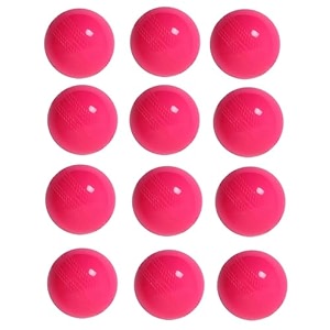 spiro soft cricket balls practice training for all age group recommended for indooroutdoor street amp beach cricket pack of twelve pink