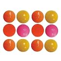 SPIRO Soft Cricket Balls Practice, Training for All Age Group, Recommended for Indoor/Outdoor Street & Beach Cricket (Pack of Twelve) (Multicolor)