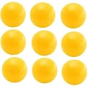 SPIRO Soft Cricket Balls Practice, Training for All Age Group, Recommended for Indoor/Outdoor Street &amp; Beach Cricket (Pack of Nine) (Yellow)