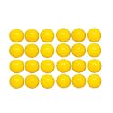 SPIRO Soft Cricket Balls Practice, Training for All Age Group, Recommended for Indoor/Outdoor Street &amp; Beach Cricket (Pack of Twenty Four) (Yellow)