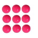 SPIRO Soft Cricket Balls Practice, Training for All Age Group, Recommended for Indoor/Outdoor Street &amp; Beach Cricket (Pack of Nine) (Pink)