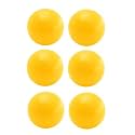 SPIRO Soft Cricket Balls Practice, Training for All Age Group, Recommended for Indoor/Outdoor Street & Beach Cricket (Pack of Six) (Yellow)