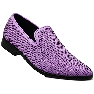 SPK26 Mens Vintage Velvet Rhinestone Designer Dress