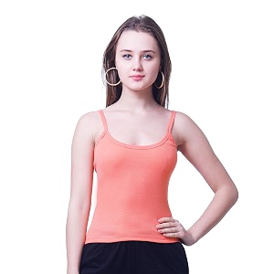 Splash Womens Camisole SlipFine Cotton Rich Spaghetti