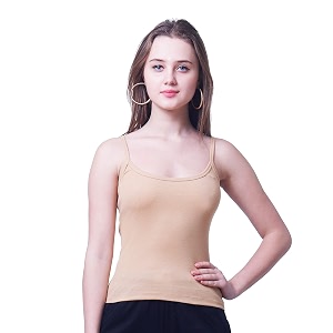 Splash Womens Camisole SlipFine Cotton Rich Spaghetti