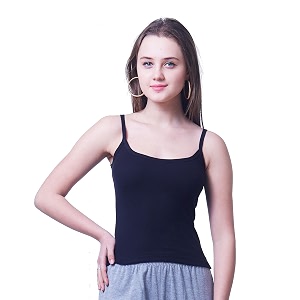 Splash Womens Camisole SlipFine Cotton Rich Spaghetti