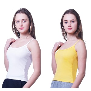Splash Womens Camisole SlipFine Cotton Rich Spaghetti