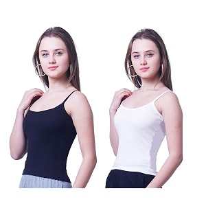 Splash Womens Camisole SlipFine Cotton Rich Spaghetti
