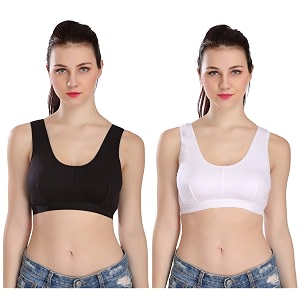 splash Womens Cotton Non-Padded Wire Free Sports