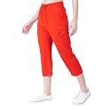 Splash Women's Cotton Rich 3/4th Capri Pants