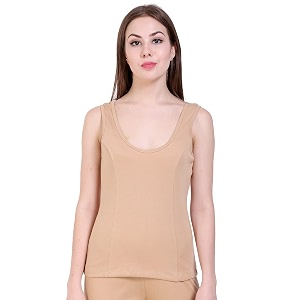 splash womens thermal winter wear sleeveless top  thermal camisole for womengirls - 175c stripes